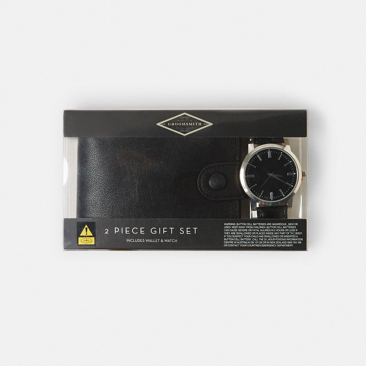 Groomsmith 2 Piece Wallet and Watch Gift Set