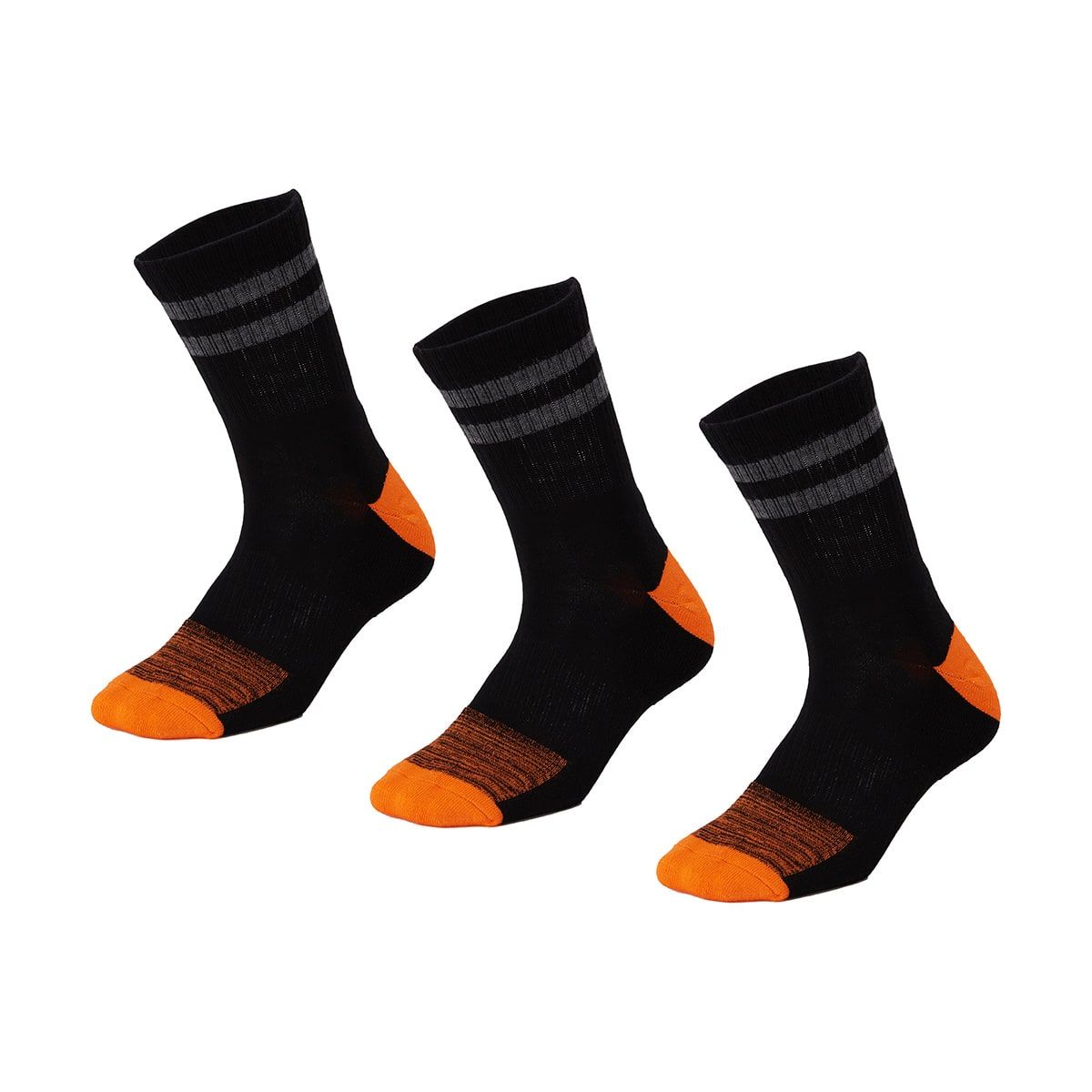 3 Pack Bamboo Quarter Crew Socks