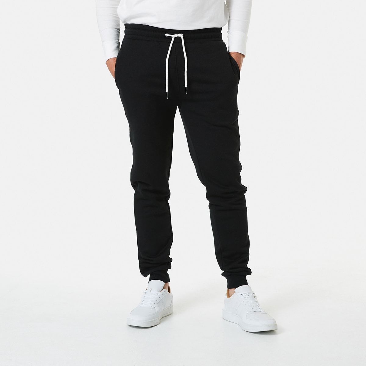 Side Pocket Slim Joggers