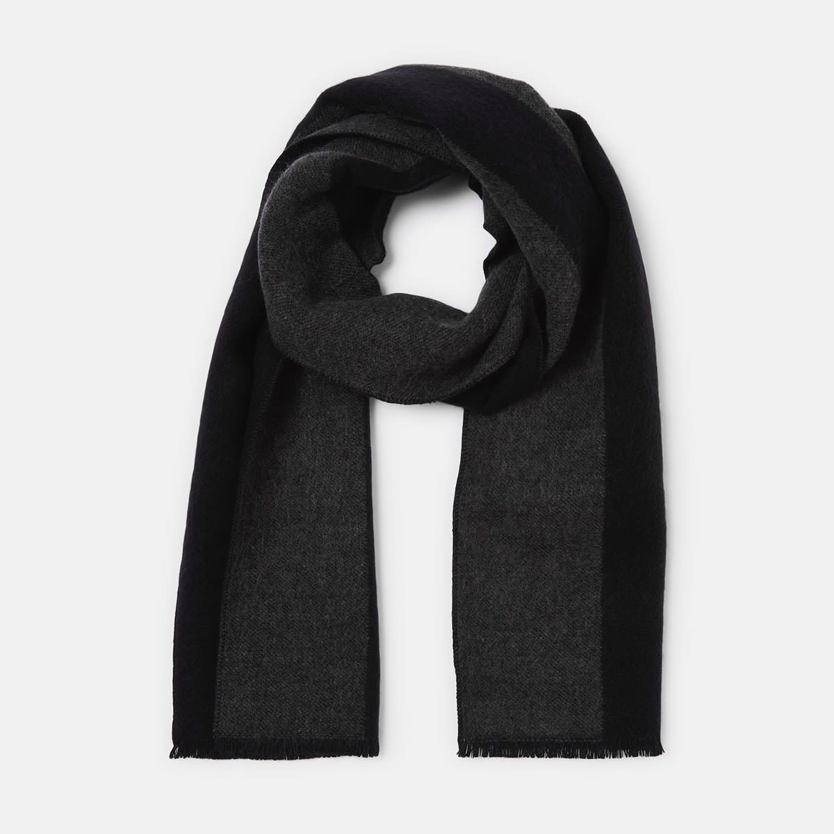Woven Two-Tone Scarf