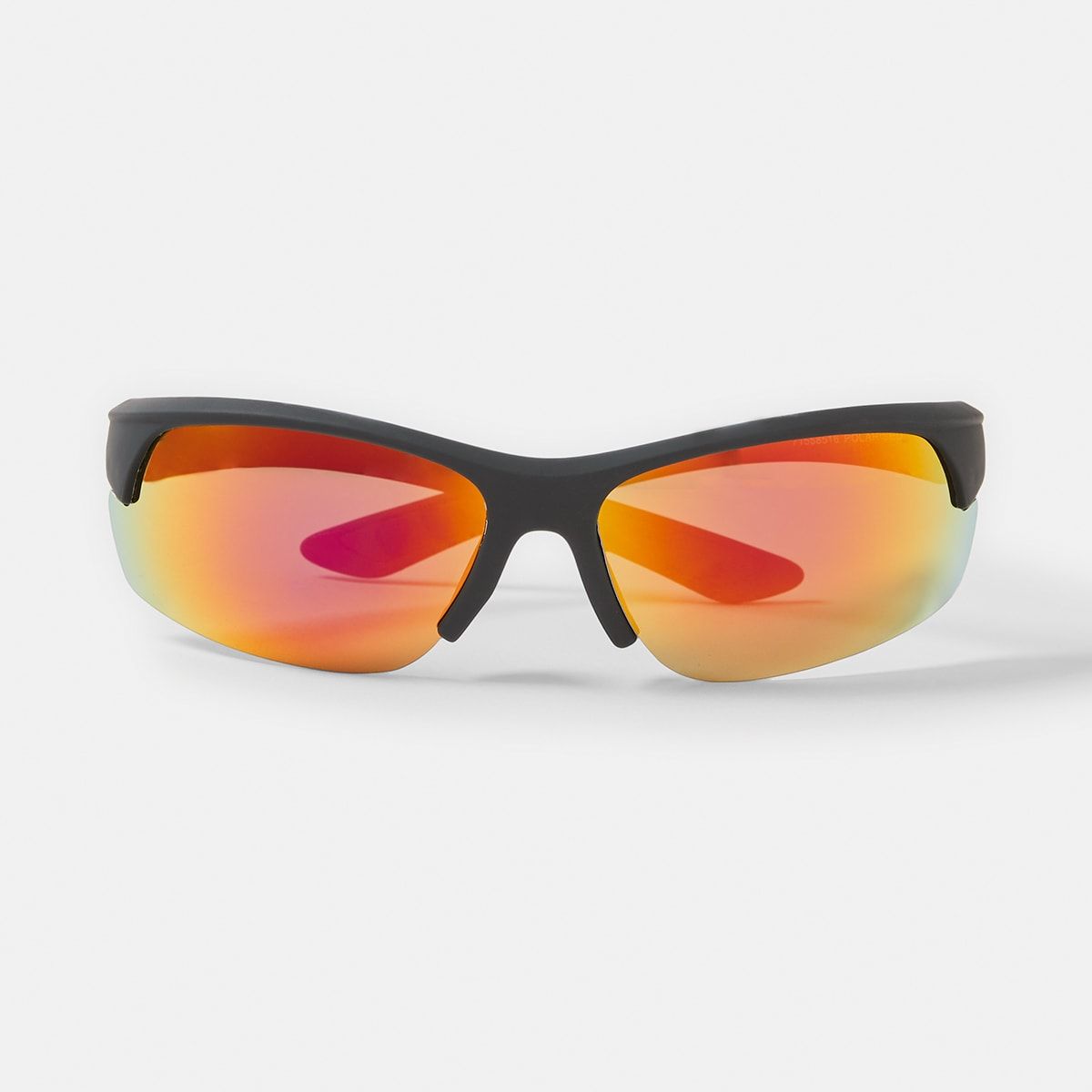 Sport Rimless Wrap Sunglasses