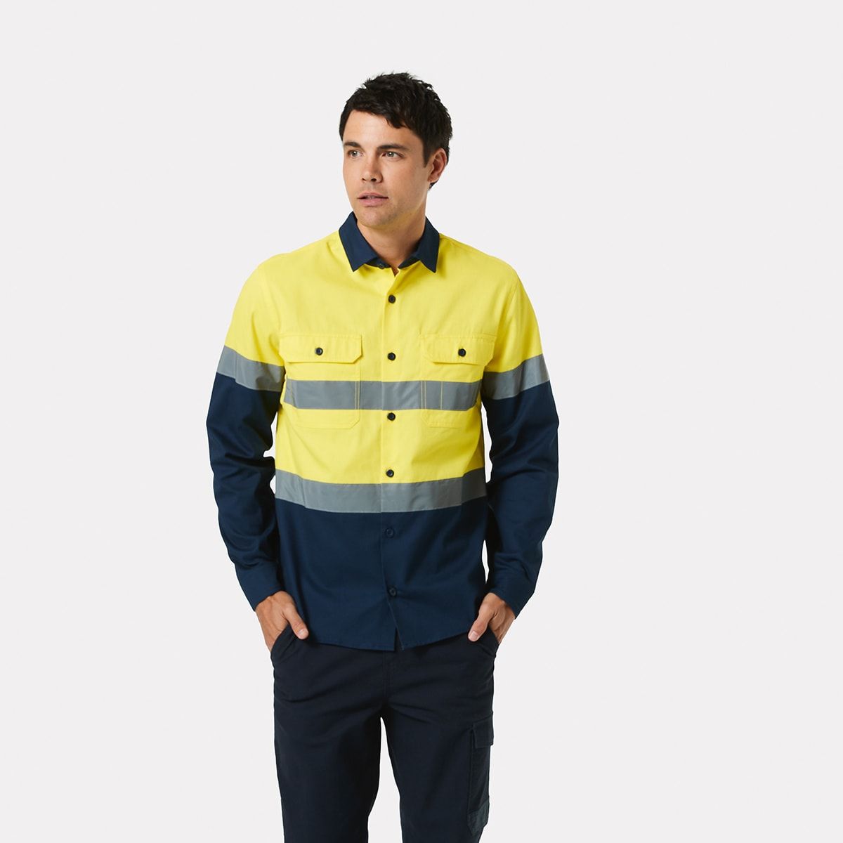 Workwear Long Sleeve Reflective Shirt