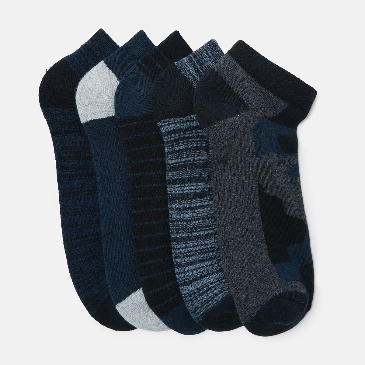 5 Pack Low Cut Sport Socks