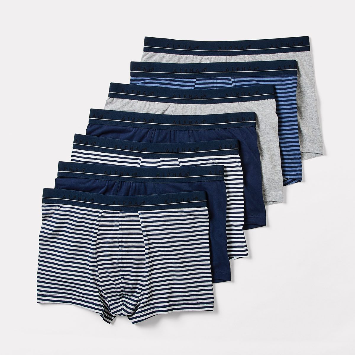 7 Pack Printed Trunks