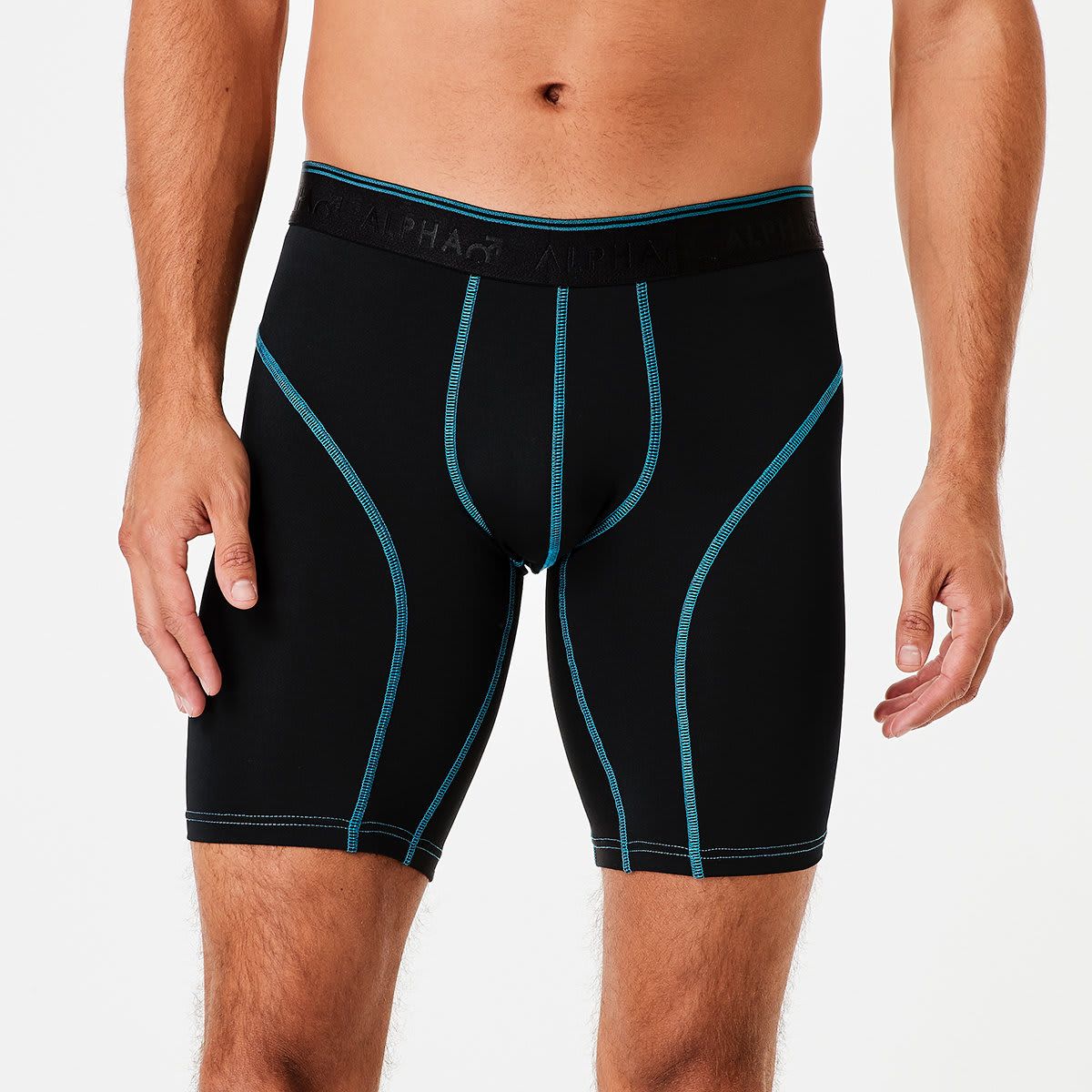 Long Plain Sport Trunks