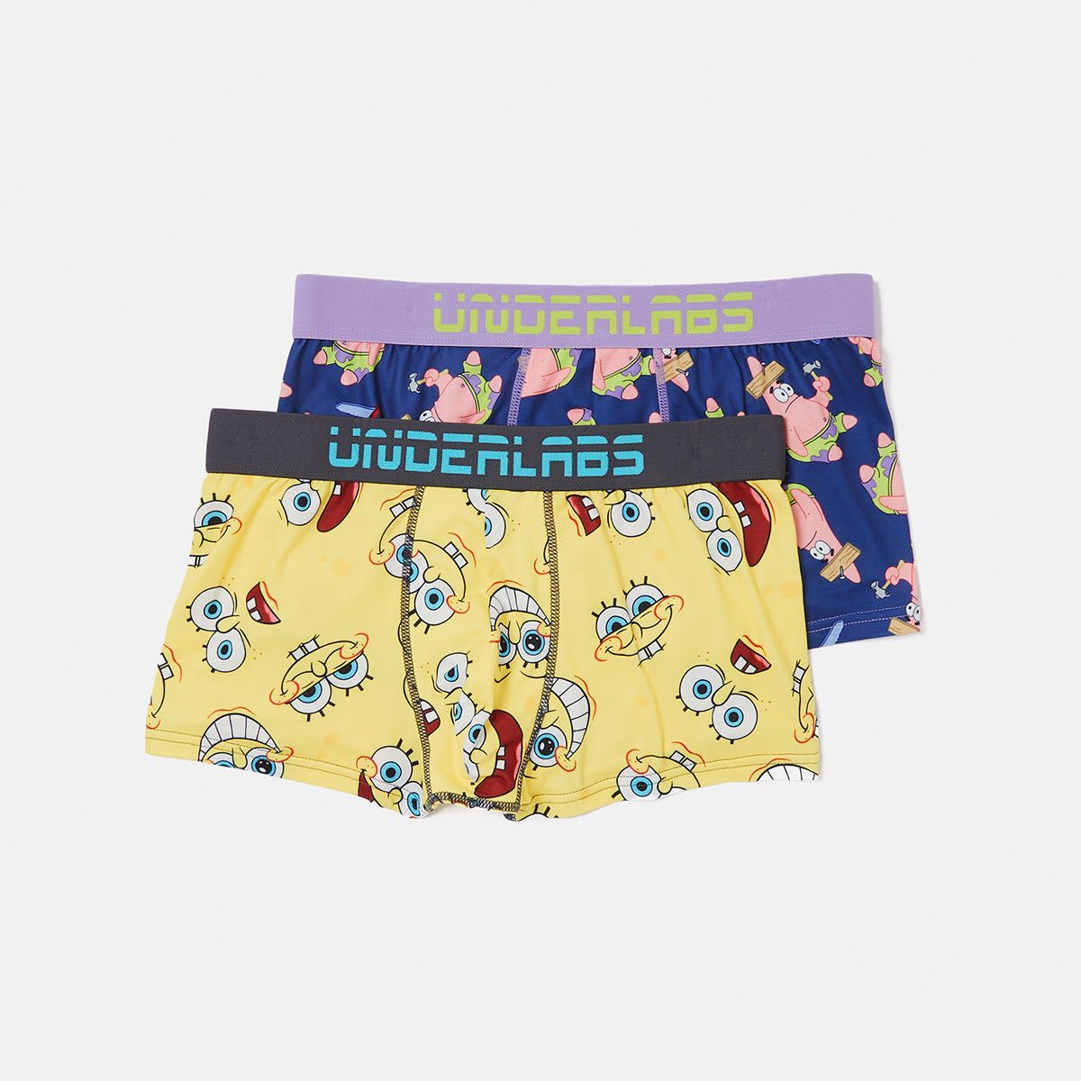 2 Pack SpongeBob SquarePants License Trunks