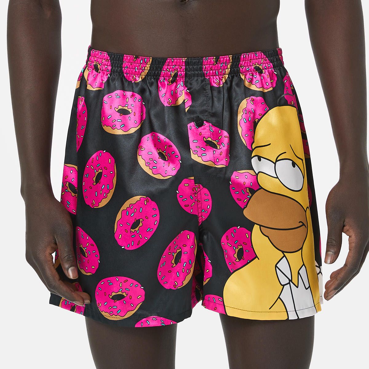 Simpsons License Satin Boxers