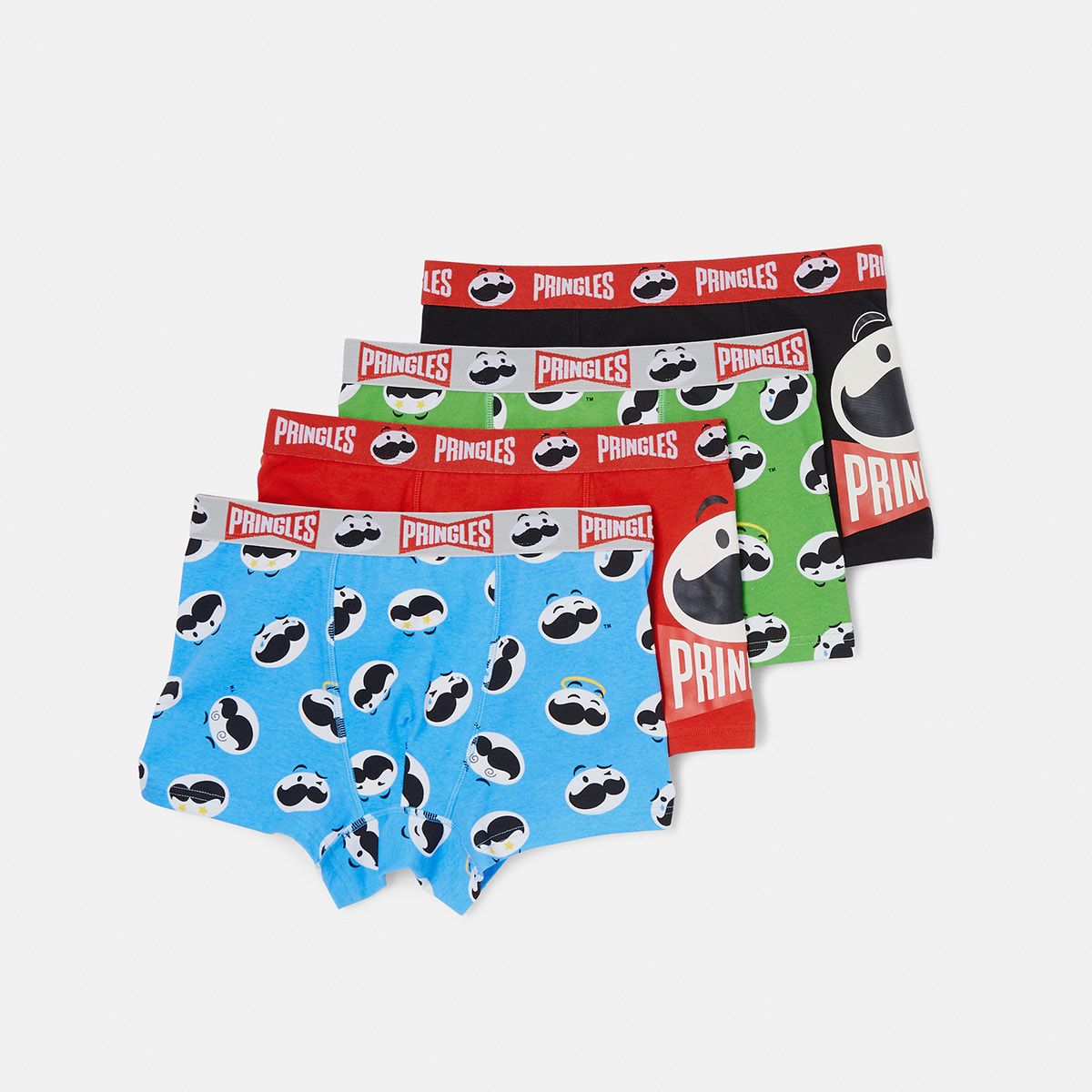 4 Pack Pringles License Trunks