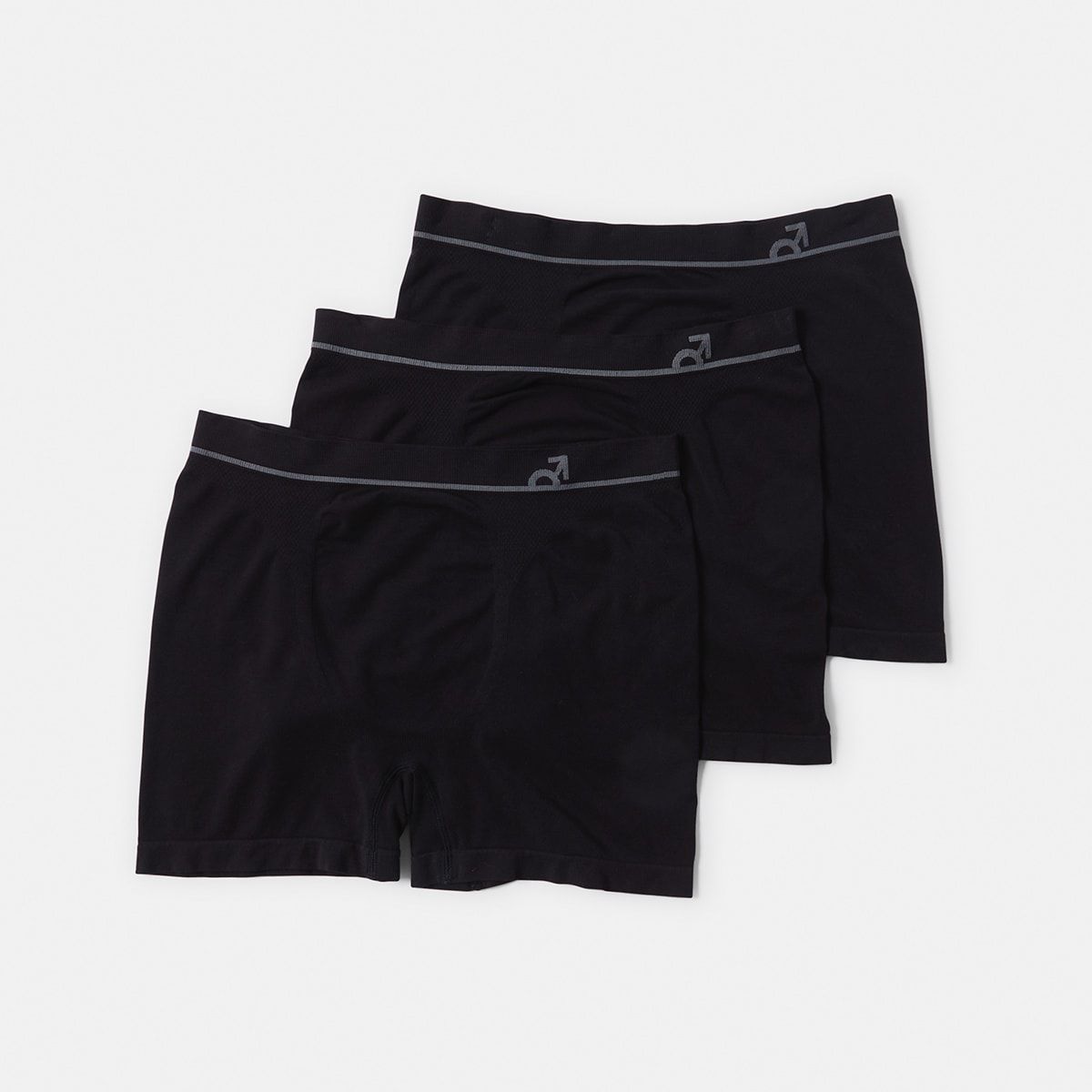 3 Pack Bamboo Seamfree Trunks