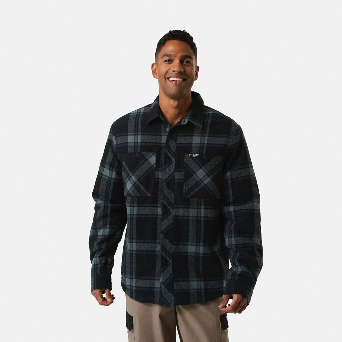 Everlast Mens Workwear Sherpa Jacket