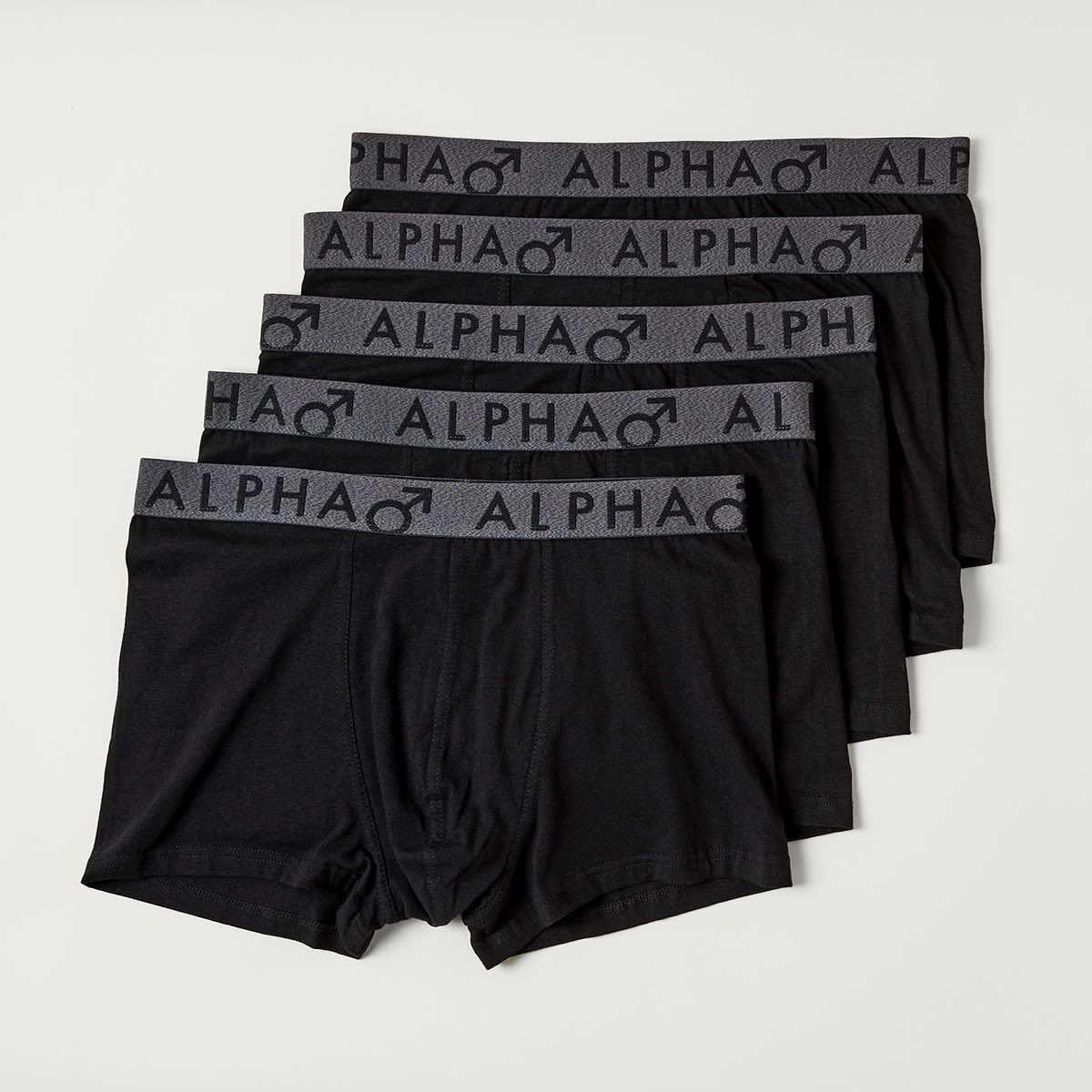 5 Pack Plain Trunks