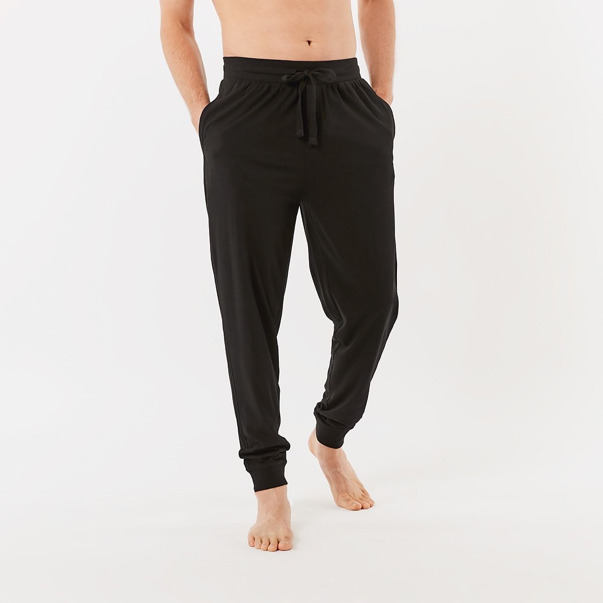 Ribbed Waist Joggers