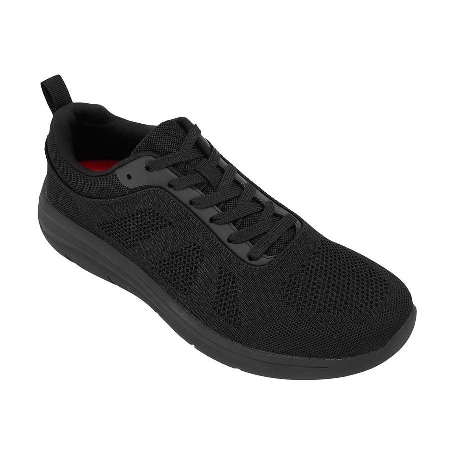 Slip Resistant Lace Up Sneakers