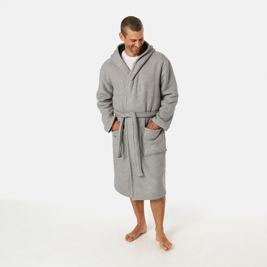 Sherpa Lined Hooded Gown