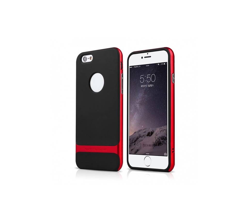 Rock Royce Series Case for Apple iPhone 6 Plus - Black and Red