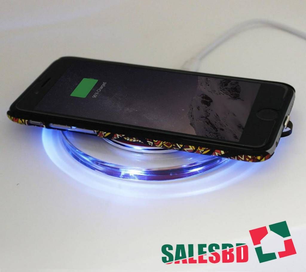 Cheap Universal Qi Wireless Charger Charging Pad not fast Charging For Samsung Note Galaxy S8 s7 Edge mobile pad with package