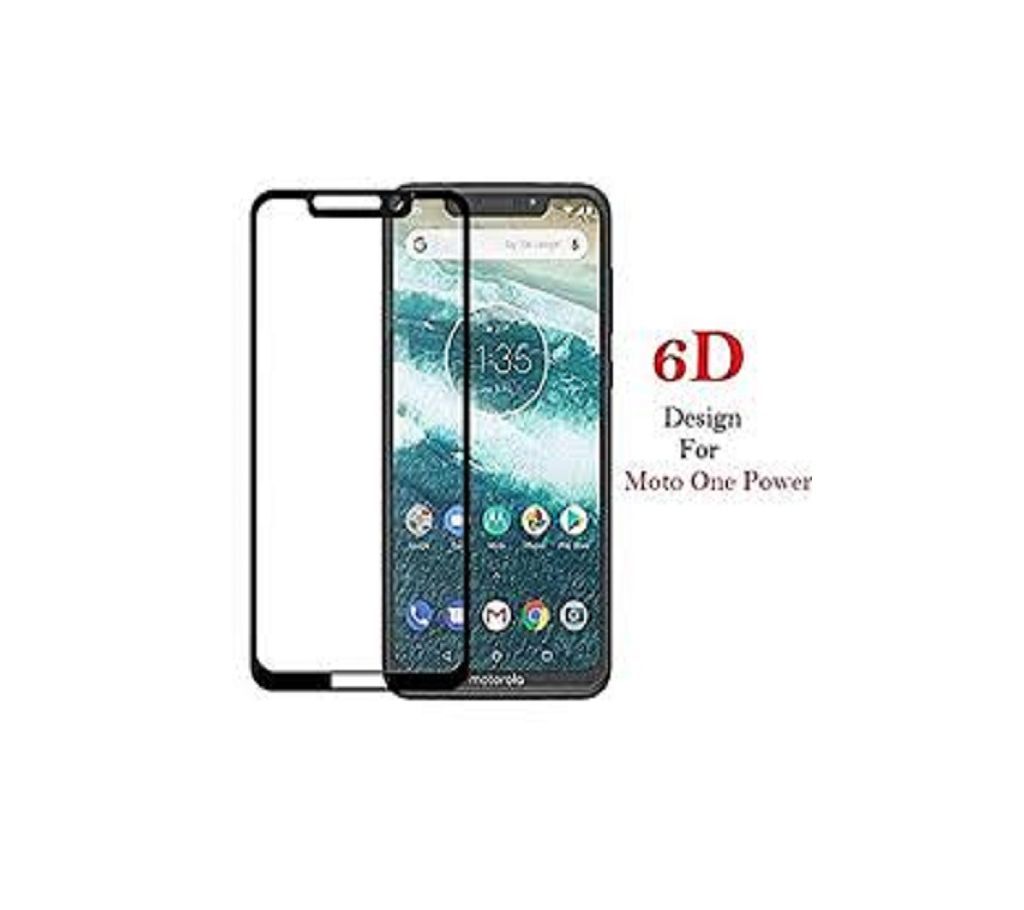 6D Tempered Glass Screen Protector for Motorola Moto One 