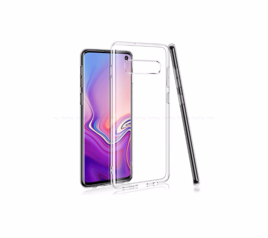 Luxury TPU Ultra Thin Silicone Transparent Case For Samsung S10