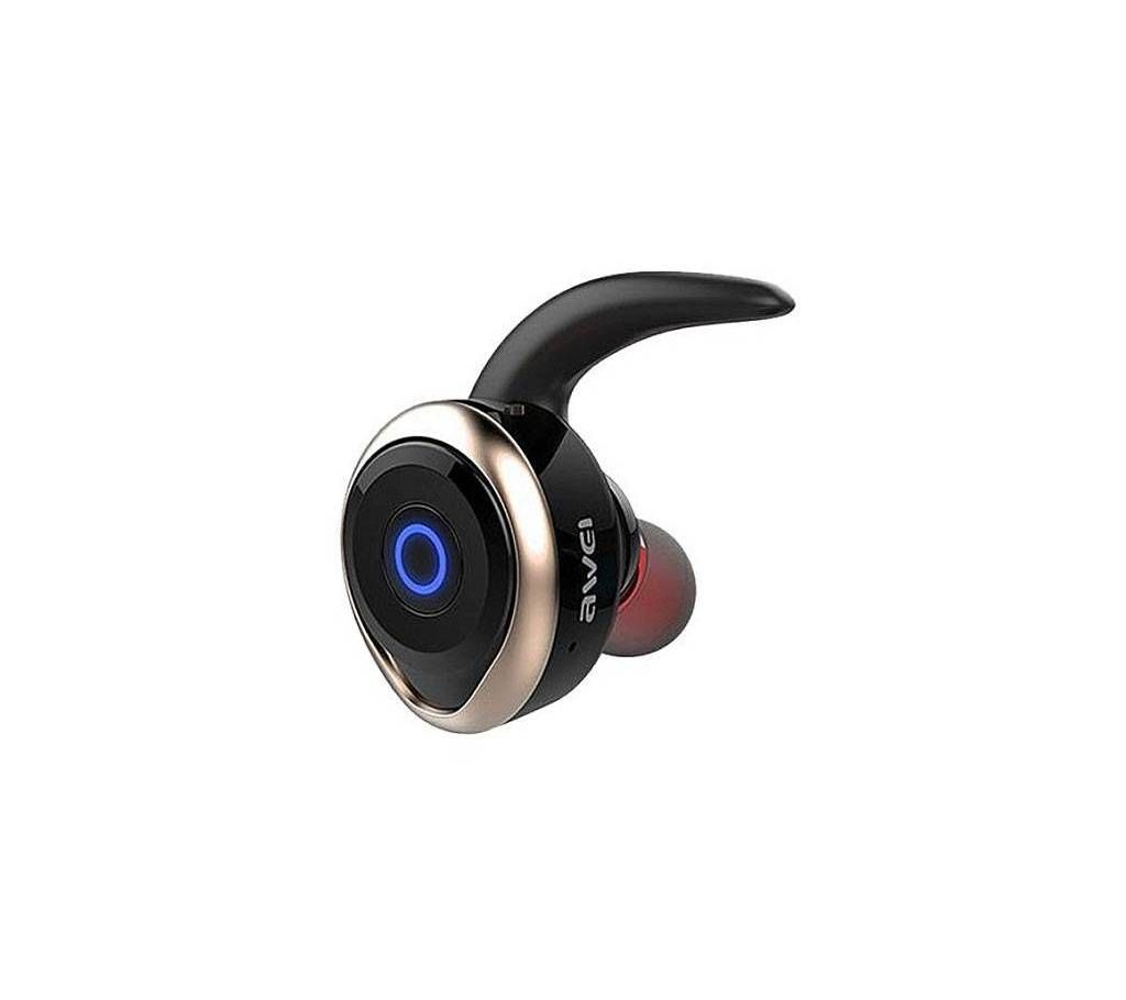 Awei Small Bluetooth Headphones T1 Black and Gold