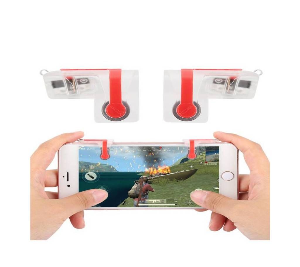 PUBG MN Red Transparent Fire Trigger