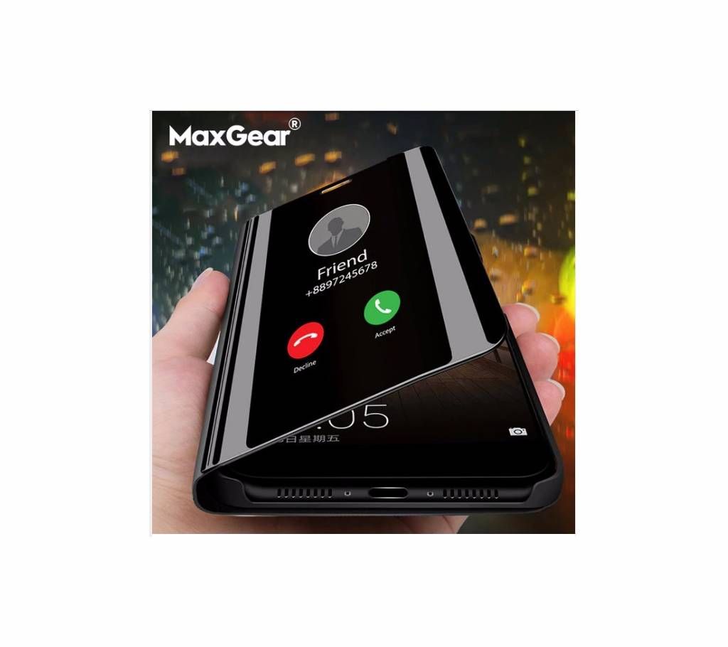 Smart Mirror Flip Phone Case For Samsung Galaxy S9
