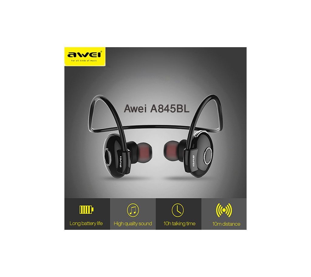 Awei A845BL Bluetooth Earphones