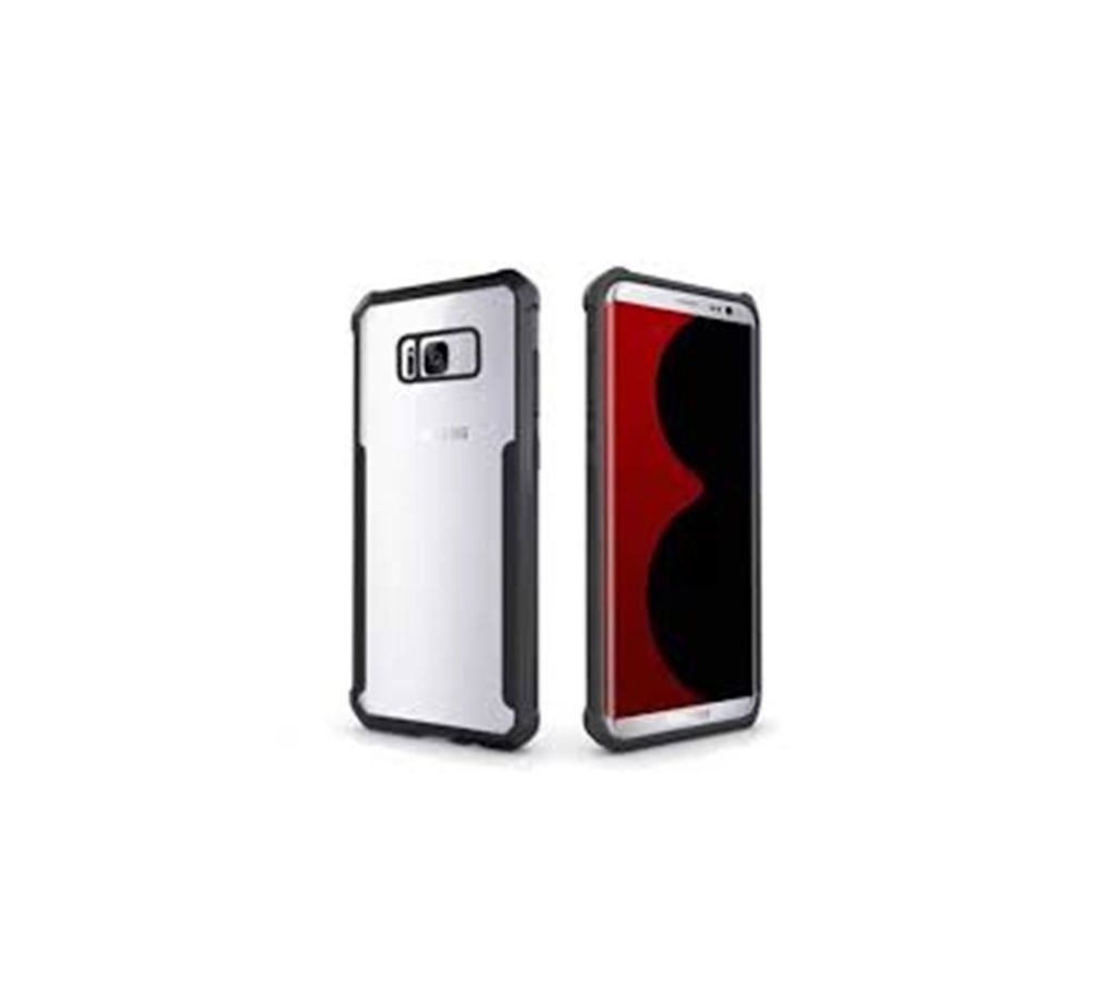 XUNDD Airbag Shockproof Transparent PC TPU Bumper Back Cover for Samsung S8 Plus