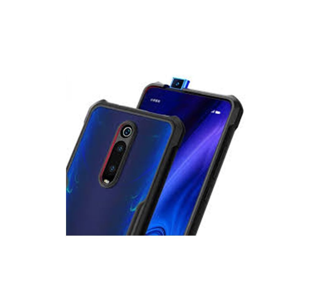 XUNDD Airbag Shockproof Transparent PC TPU Bumper Back Cover for K20/K20 Pro
