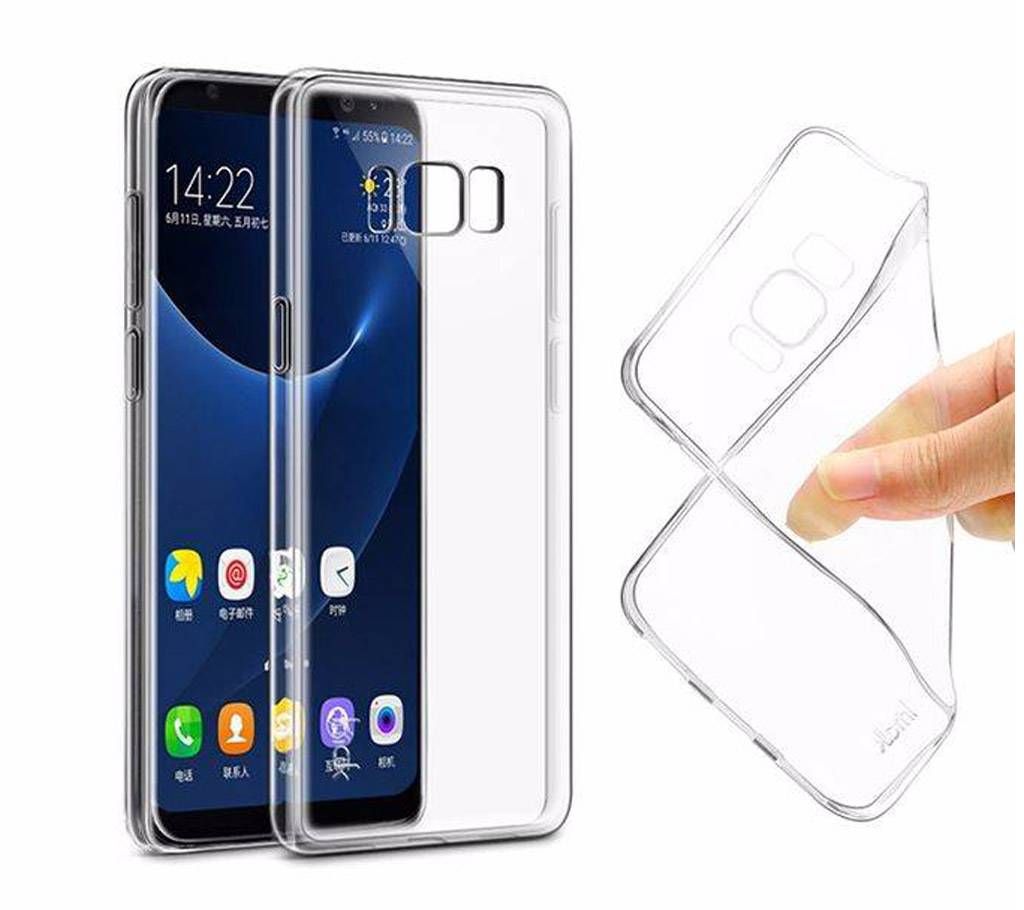 Clear Back Case for Galaxy S8 Plus 