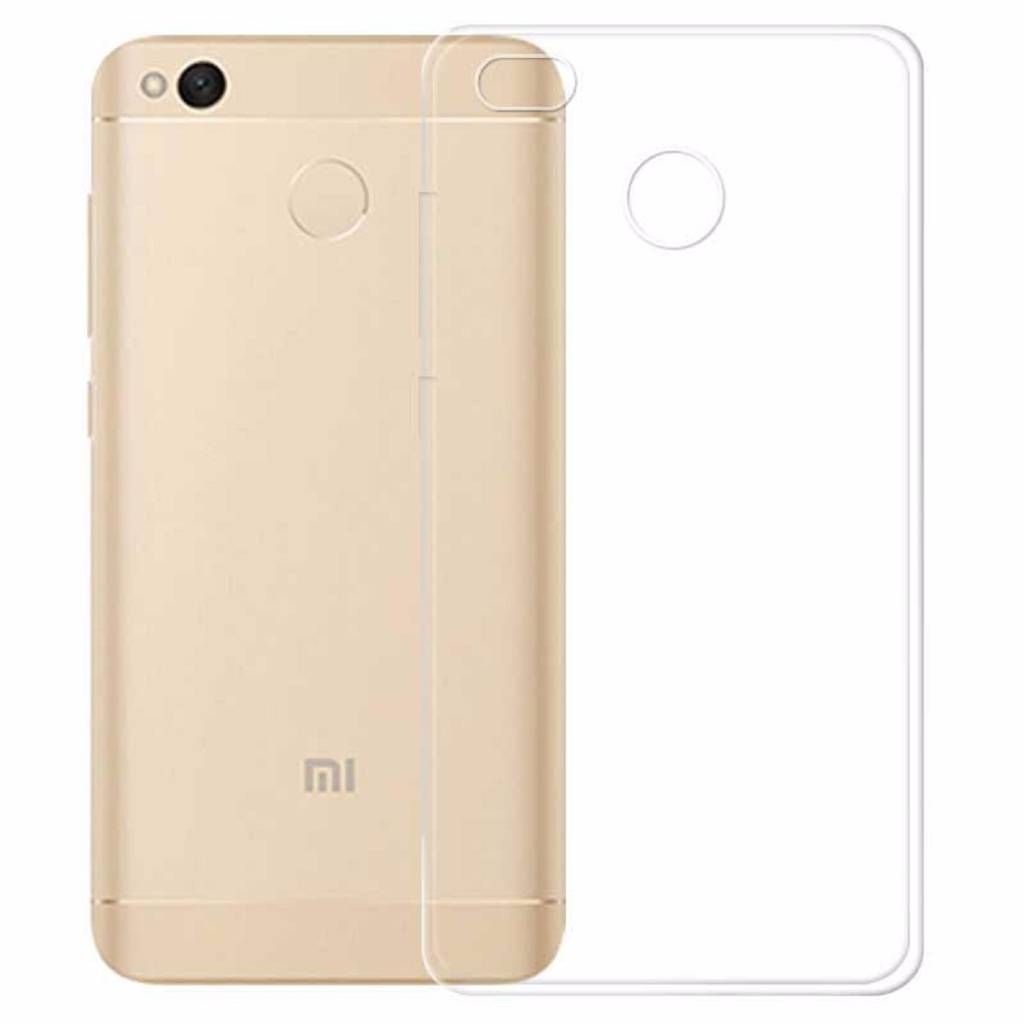 Clear TPU Soft Case For redmi 4x- Transparent