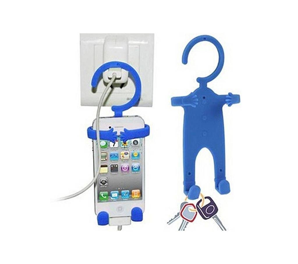 Flexible Cell Phone Holder and Key Holder