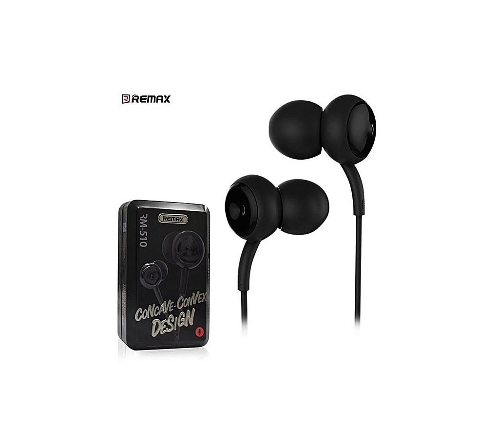 Remax Rm 510 Earphone Black