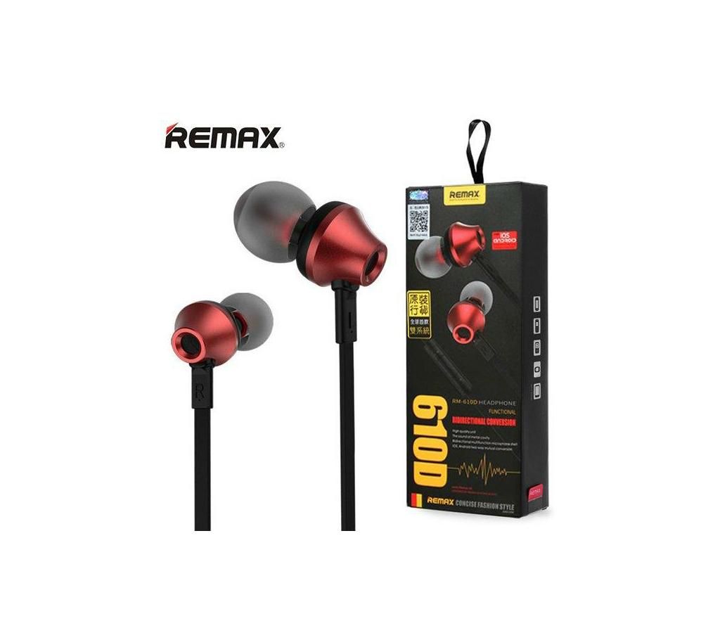 Remax RM-610D Wired Earphones
