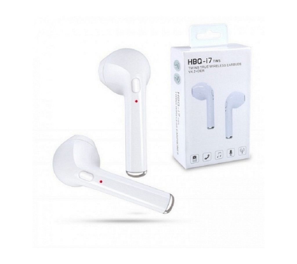 Twins Wireless Bluetooth HBQ i7 V4.2 Stereo Headphone