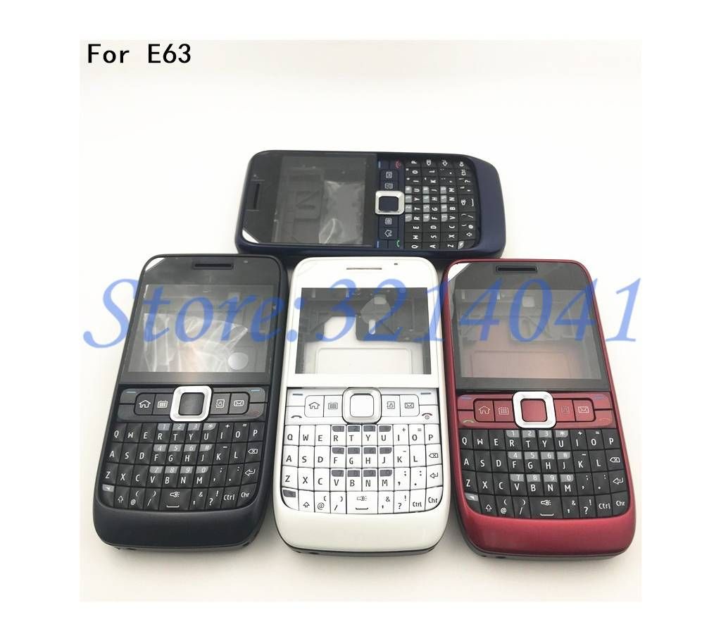 Mobile Casing With English Keypad for  Nokia E63 