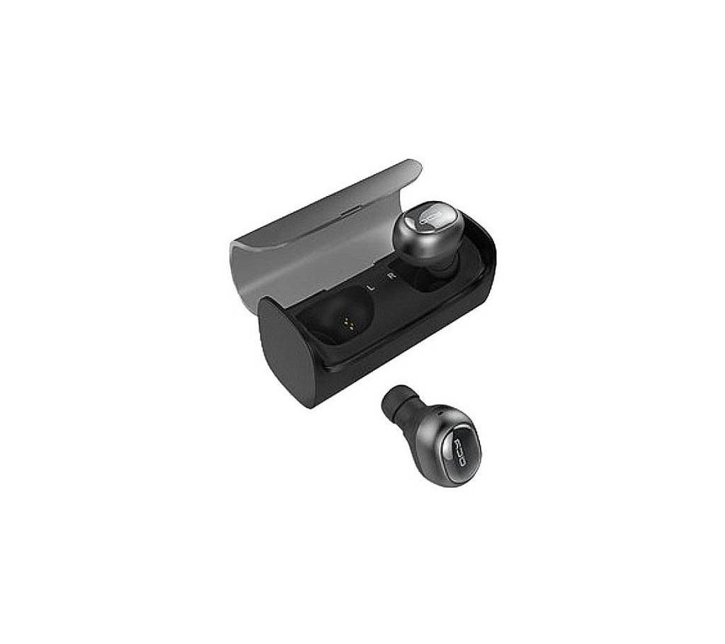 QCY Q29 Mini Dual Wireless Bluetooth Headphone  Grey