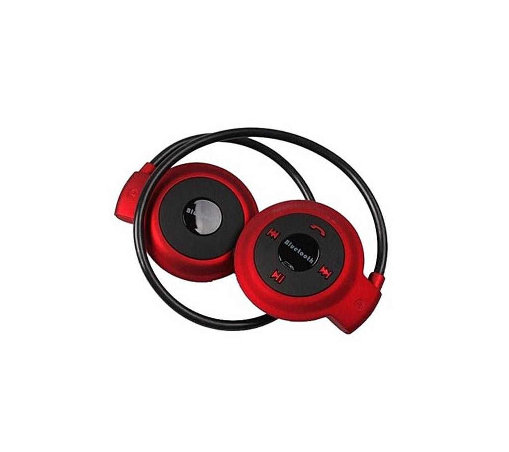 Wireless Bluetooth Sports Stereo Headset Mini-503 - Red