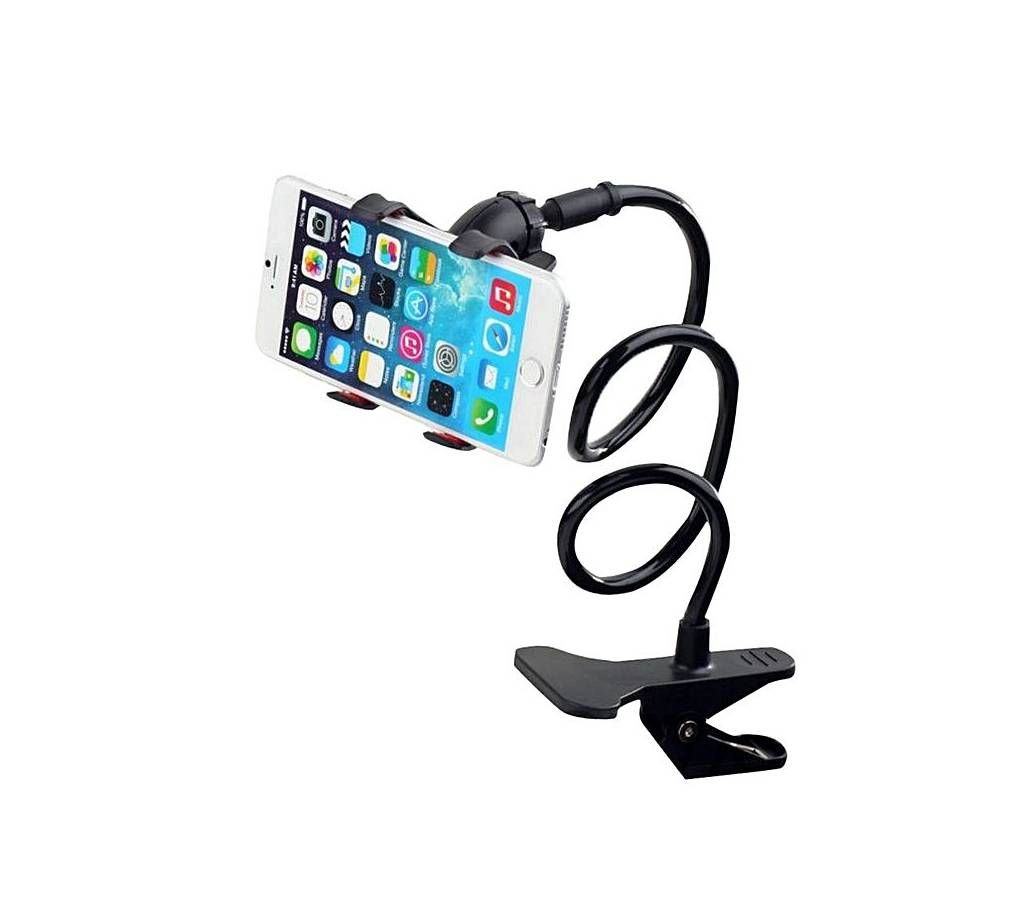Universal Flexible Mobile Phone Holder Stand - Black