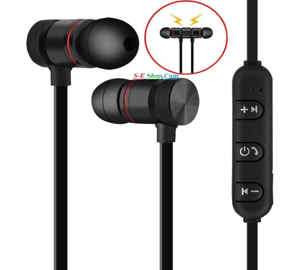 XT-6 Metal Sports Bluetooth Headphone