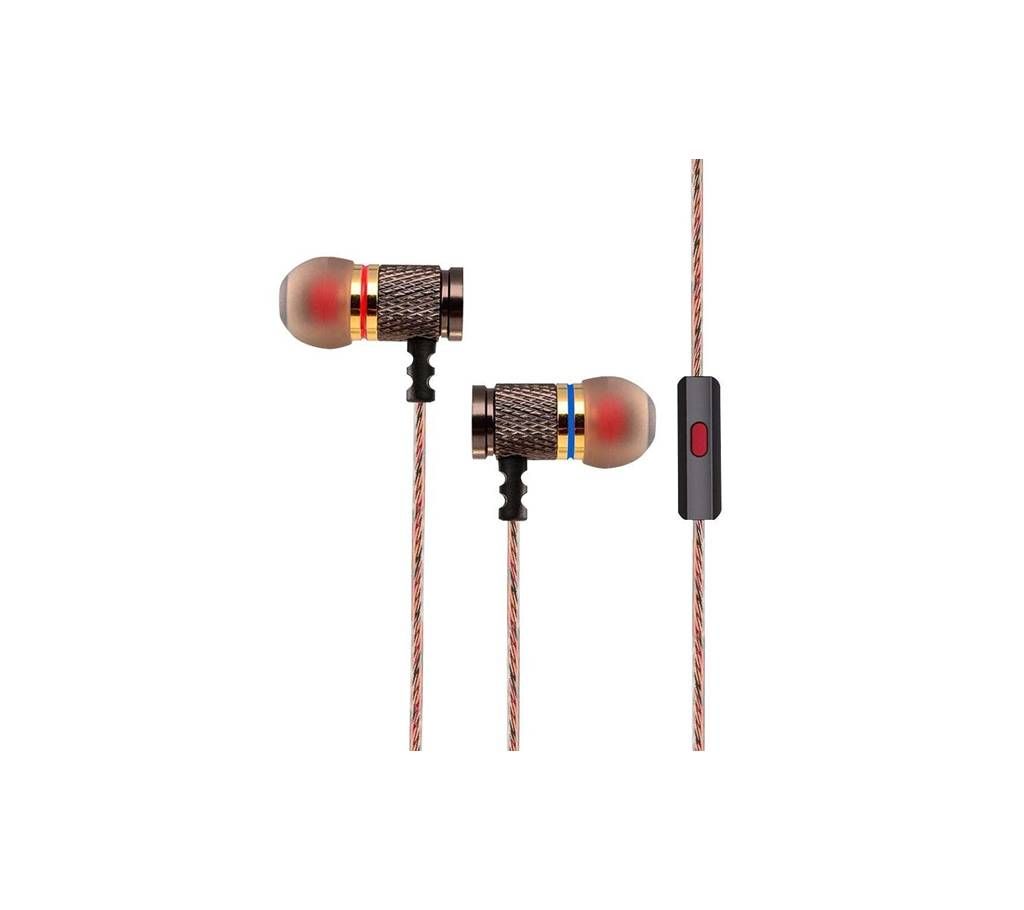 QKZ DM7 Wired Earphone Mic Volume Headphone