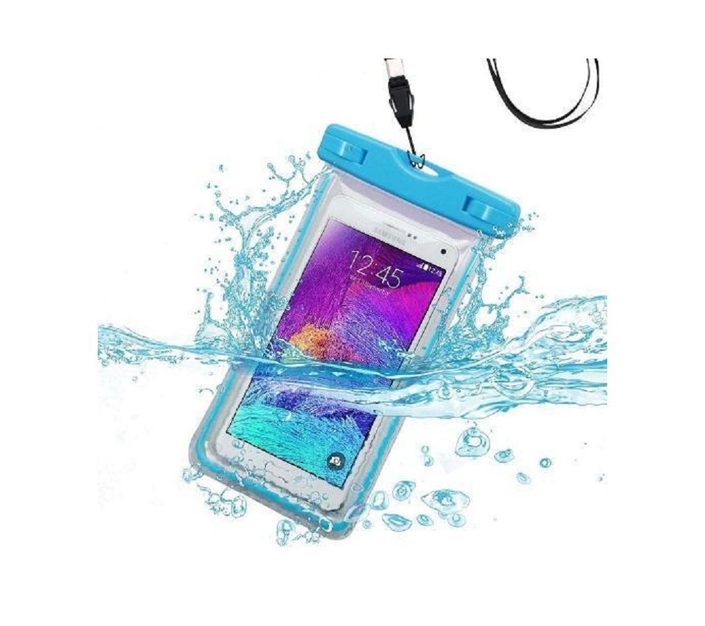 Waterproof Mobile Bag with Air tight facility - Transparent