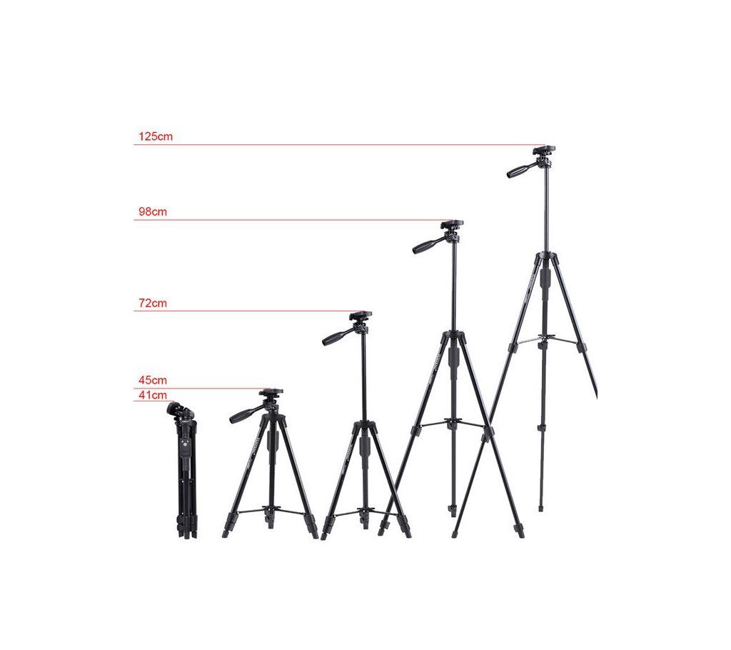 VCT-5208 Bluetooth Tripod stand for Camera (1 Pcs)