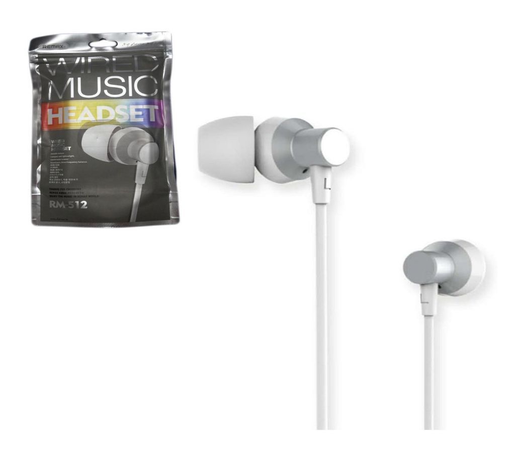 RM-512 In Ear Earphone - White