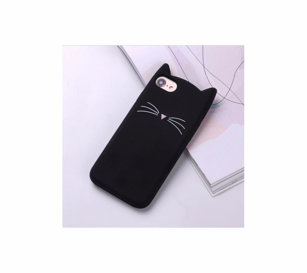 3D Cute Soft Silicone Cat Ear Case For iPhone 6/6S