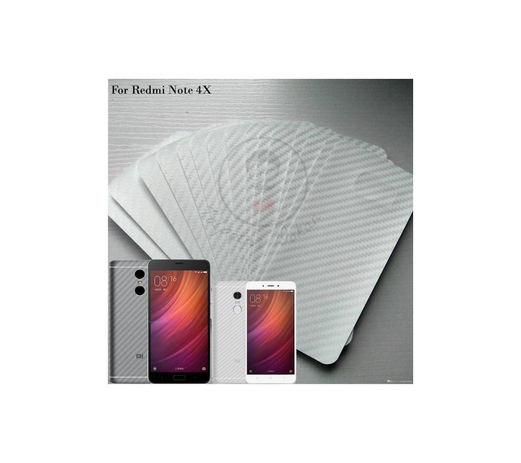 CARBON FIBER BACK FILM for REDMI NOTE 4X