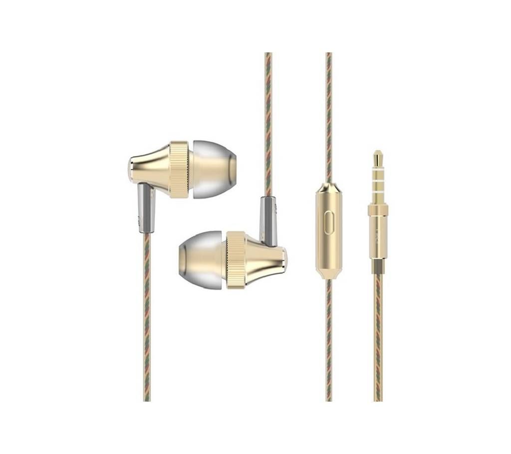 UiiSii HM6 - In-Ear Earphone with Microphone - 3.5mm -  Golden