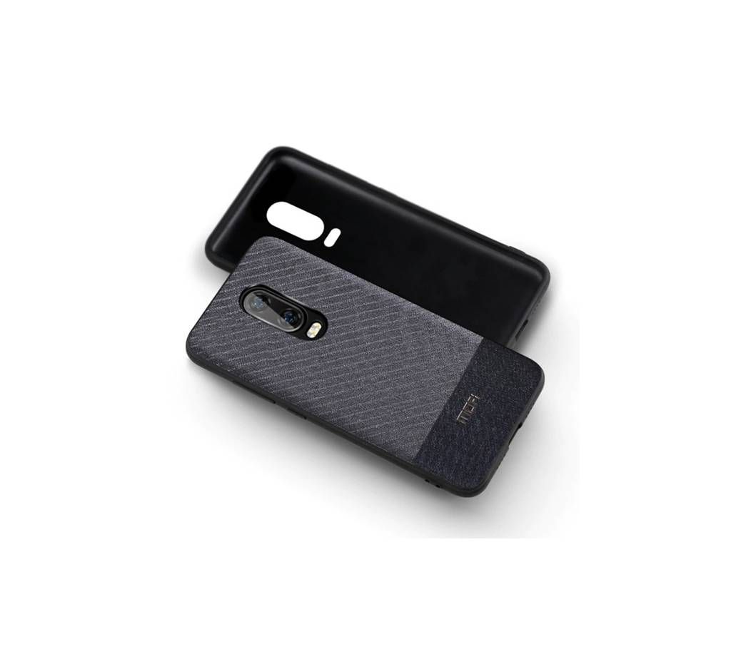 Mofi Handcraft Gentleman Fabric Cloth Case for OnePlus 6T