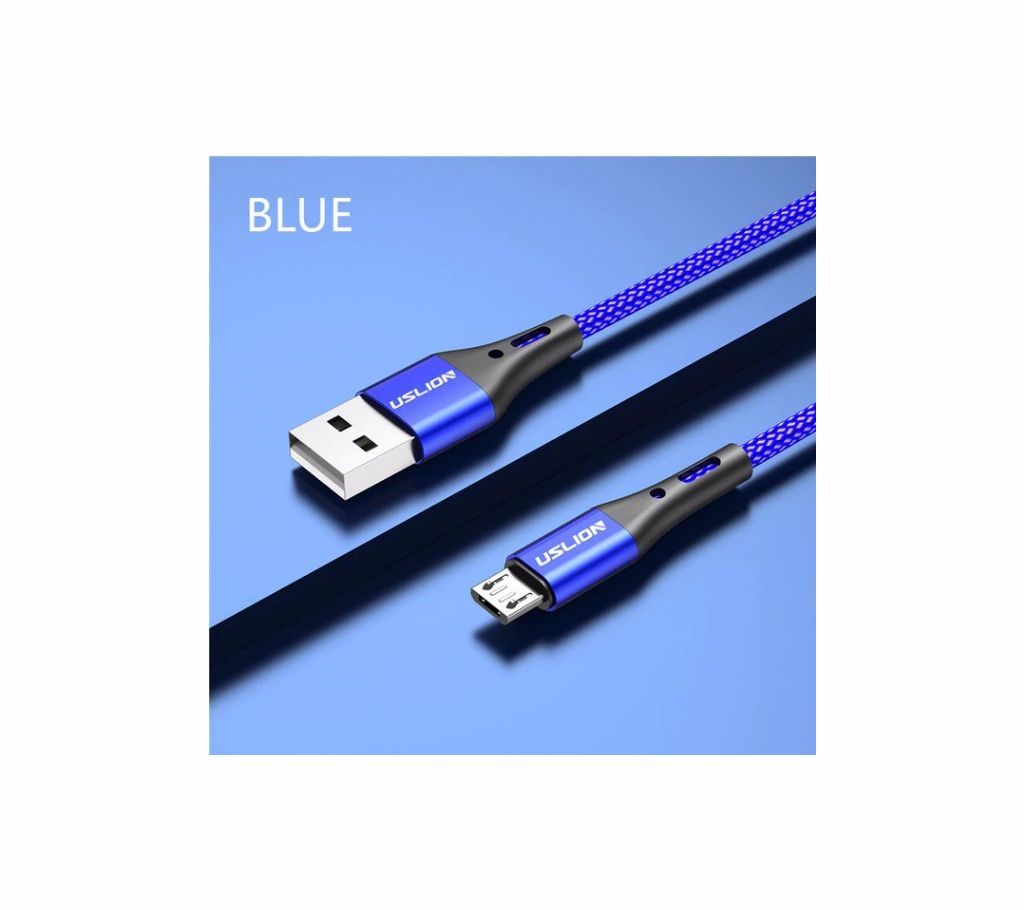 USLION 3m Long Fast Charging Micro USB Cable