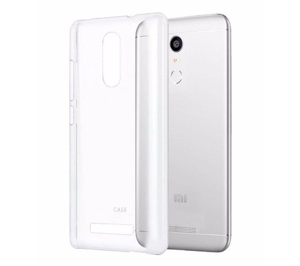  Transparent Back Case Cover 
