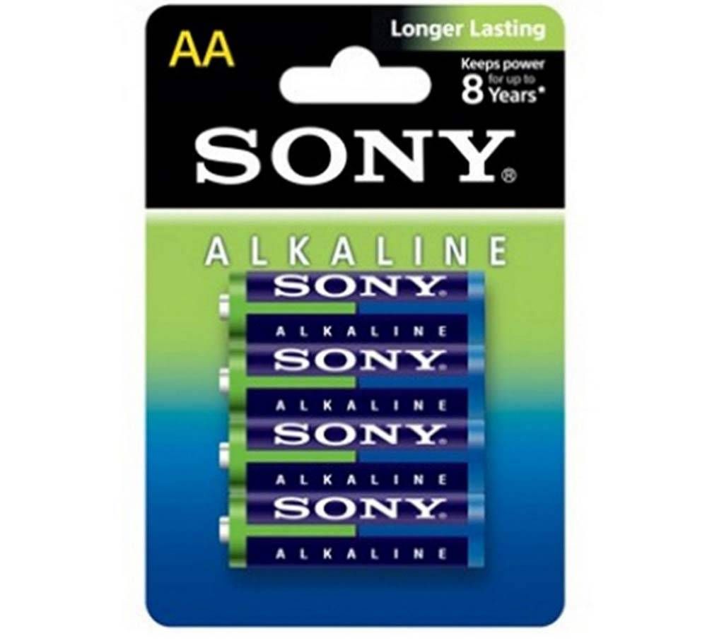 ALKALINE BATTERY SONY ALKALINE, 4 X AA AM3L-B4D 1,